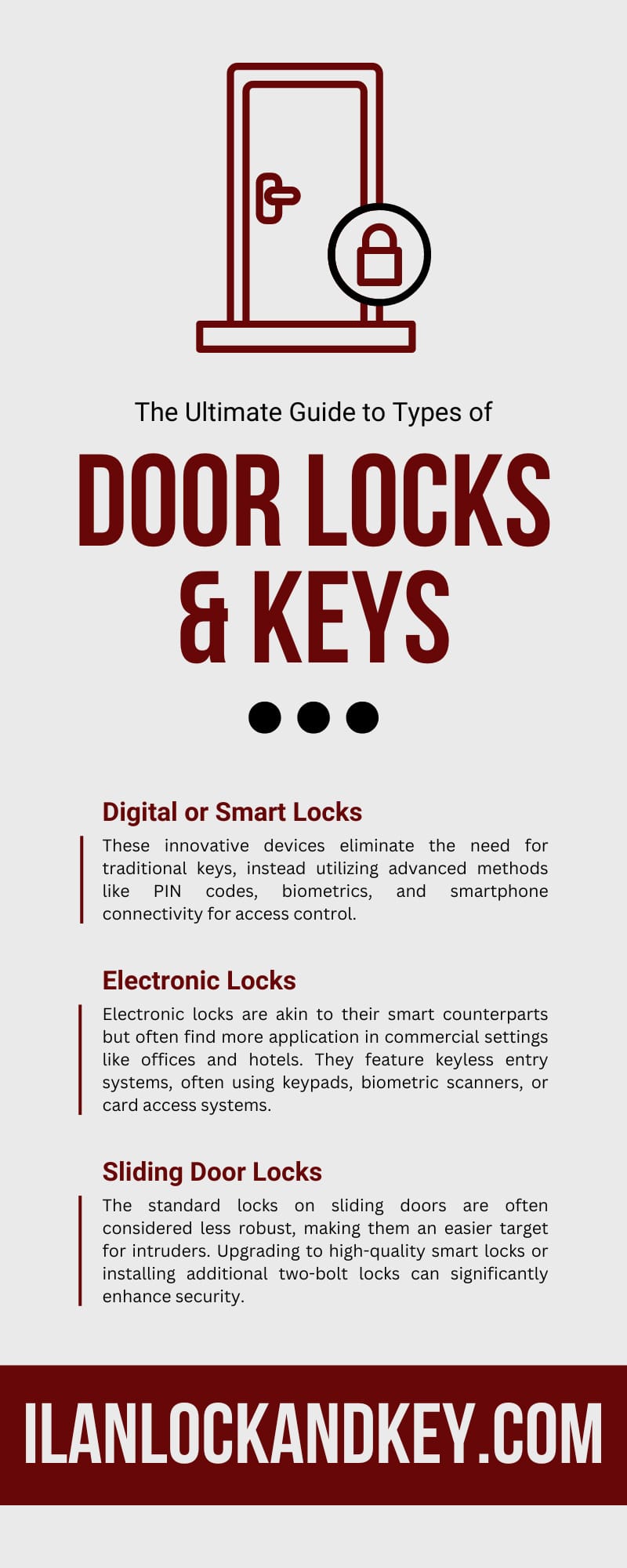 The Ultimate Guide to Types of Door Locks & Keys